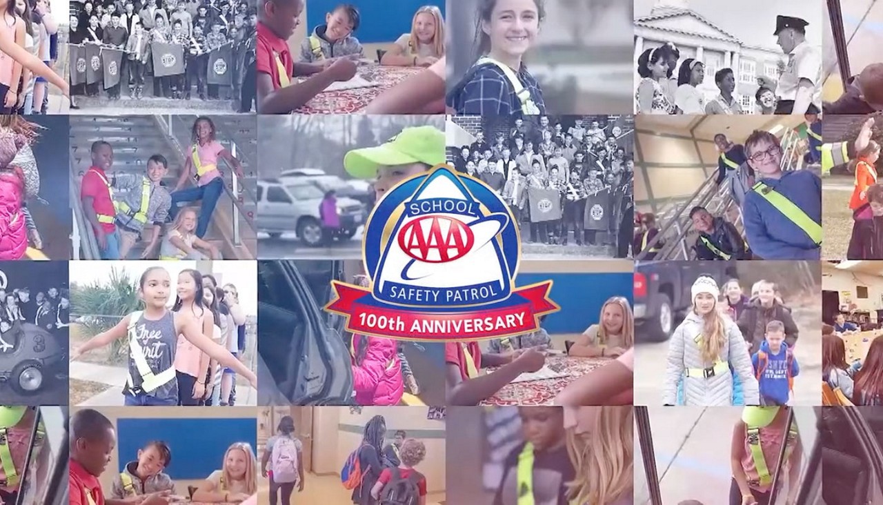 Collage of safety patrollers