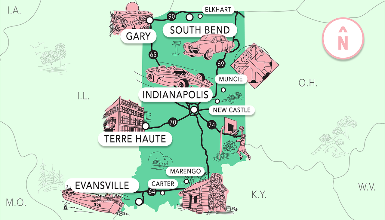 hero map of Indiana
