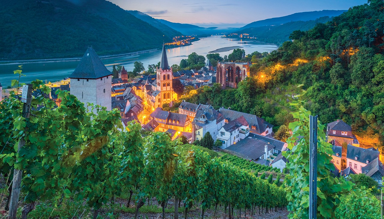 Bacharach on the Rhine River