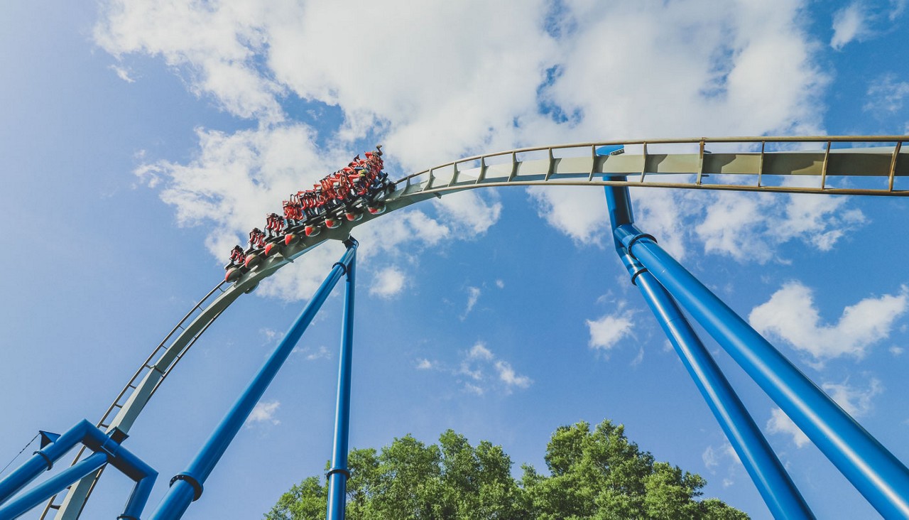 Carolwinds roller coaster