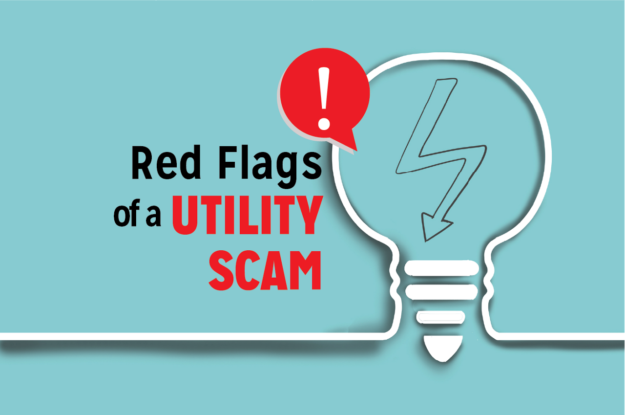 feature version of the hero - red flags of a utility scam